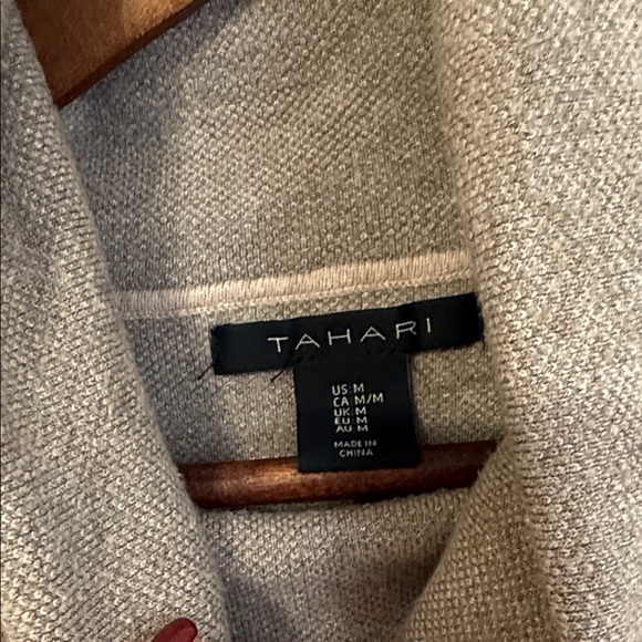 Tahari Women's Camouflage Cowl Neck Sweater - Picture 2 of 5